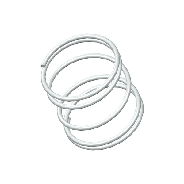 Approved Vendor Compression Spring, O= .266, L= .28, W= .015 G709973015 - main